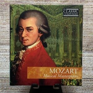 Mozart - Musical Masterpieces The Classic Composers [2005 CD Hardcover‎ Book]